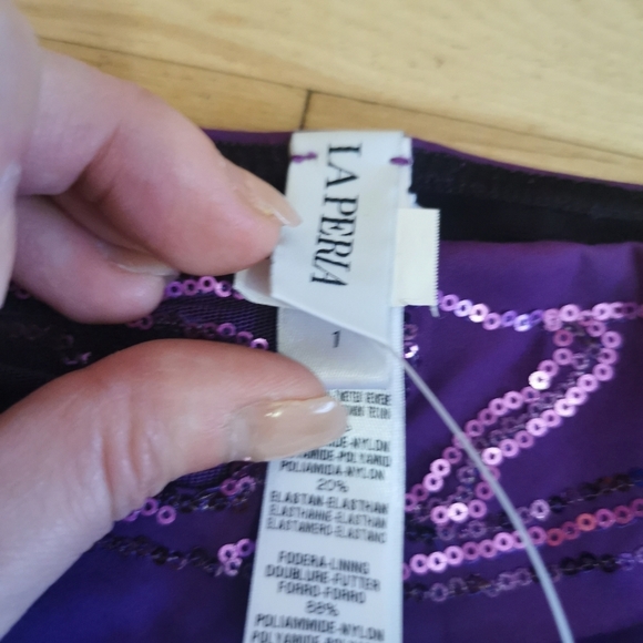 La  Perla bejeweled swimming bottom bnwt size XS - Picture 4 of 7